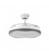 Ventilador Blondi DC 72W 7200Lm 3 Aspas Blanco/Plata CCT