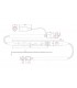 Tira Flexible LED DIGITAL 7.2W/m RGB SMD5050 IP20 DC 12V DIGITAL