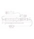 Tira Flexible LED DIGITAL 7.2W/m RGB SMD5050 IP65 DC 12V DIGITAL