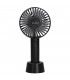 Mini ventilador de mano Balu USB recargable Negro