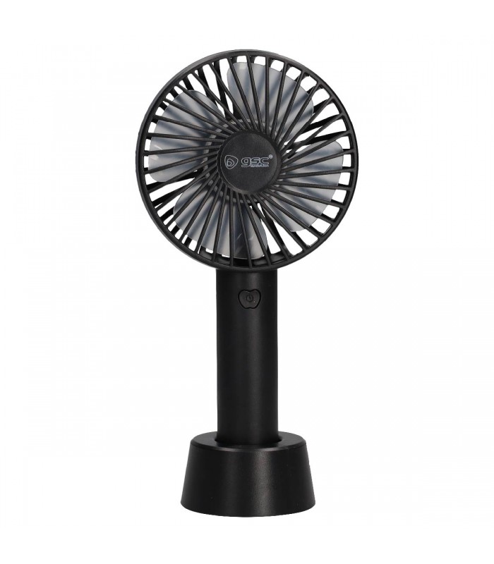 Mini ventilador de mano Balu USB recargable Negro