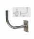 Soporte Pared Tipo L (340x160mm) D35mm