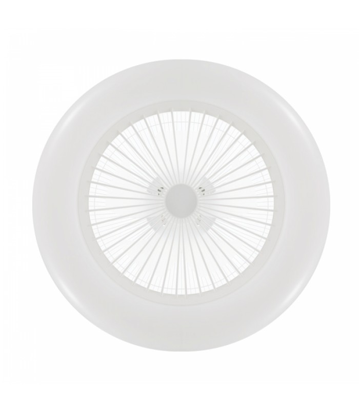 Ventilador Aero DC 40W 2400Lm 4 Aspas Blanco CCT