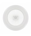 Ventilador Aero DC 40W 2400Lm 4 Aspas Blanco CCT