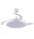 Ventilador Herben DC 68W 3300Lm 4 Aspas Blanco CCT
