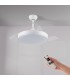Ventilador Herben DC 68W 3300Lm 4 Aspas Blanco CCT