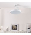 Ventilador Herben DC 68W 3300Lm 4 Aspas Blanco CCT