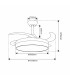 Ventilador Herben DC 68W 3300Lm 4 Aspas Blanco CCT