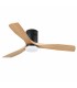 Ventilador Black Energy DC 18W 1500Lm 3 Aspas Haya CCT
