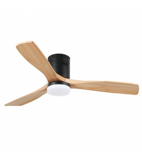 Ventilador Black Energy DC 18W 1500Lm 3 Aspas Haya CCT