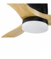Ventilador Black Energy DC 18W 1500Lm 3 Aspas Haya CCT