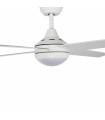 Ventilador de Techo Minimal Blanco DC 18W 1500Lm 4 Aspas CCT
