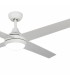 Ventilador de Techo Minimal Blanco DC 18W 1500Lm 4 Aspas CCT