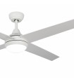 Ventilador de Techo Minimal Blanco DC 18W 1500Lm 4 Aspas CCT