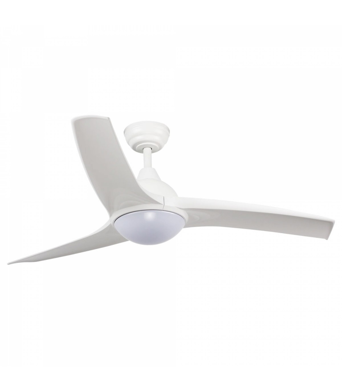 Ventilador de Techo Ivara Blanco DC 24W 2500Lm 4 Aspas CCT