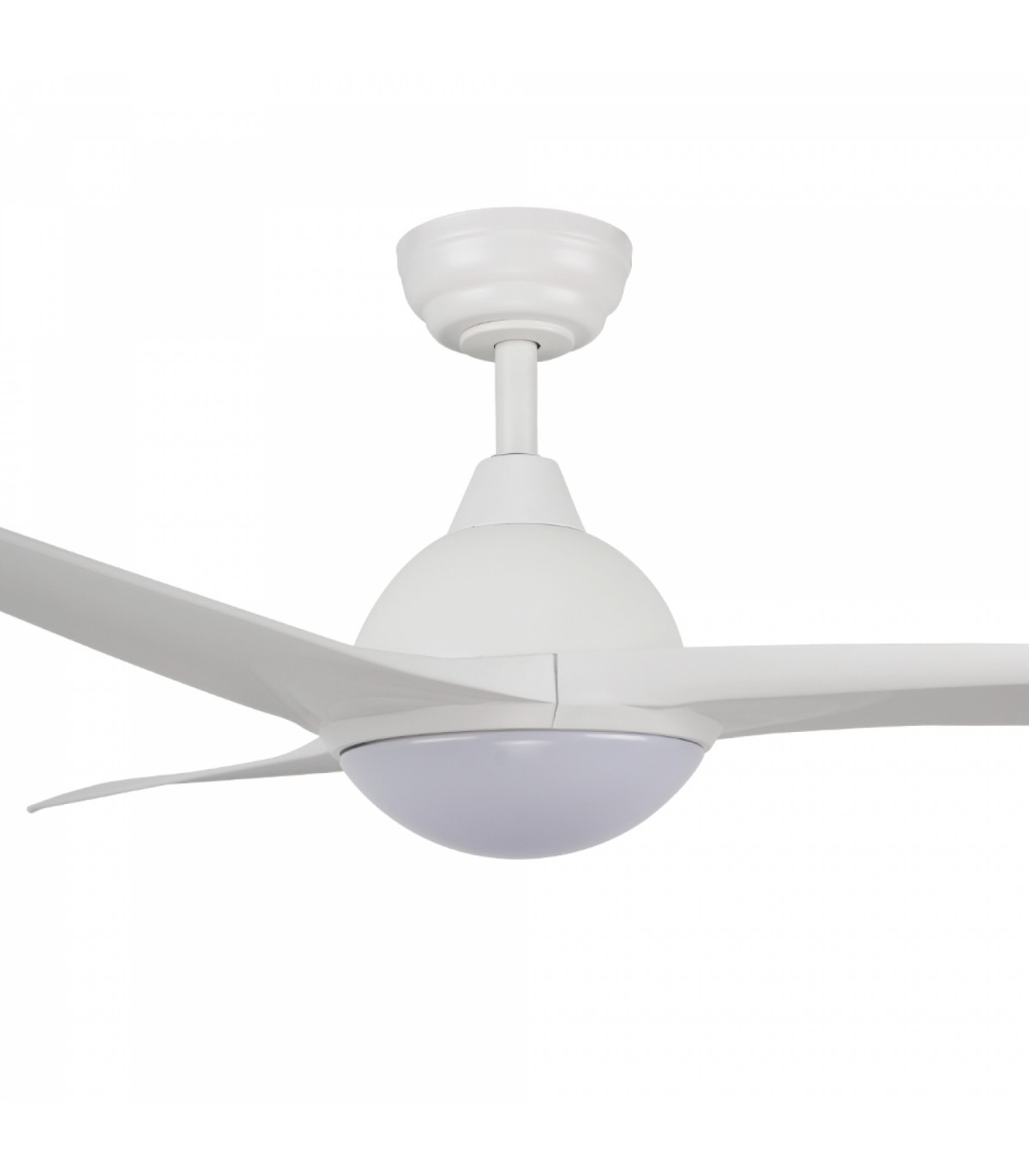 Ventilador de Techo Ivara Blanco DC 24W 2500Lm 4 Aspas CCT