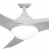 Ventilador de Techo Ivara Blanco DC 24W 2500Lm 4 Aspas CCT