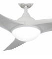 Ventilador de Techo Ivara Blanco DC 24W 2500Lm 4 Aspas CCT