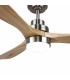 Ventilador Níquel Wood DC 18W 1500Lm 3 Aspas Haya CCT