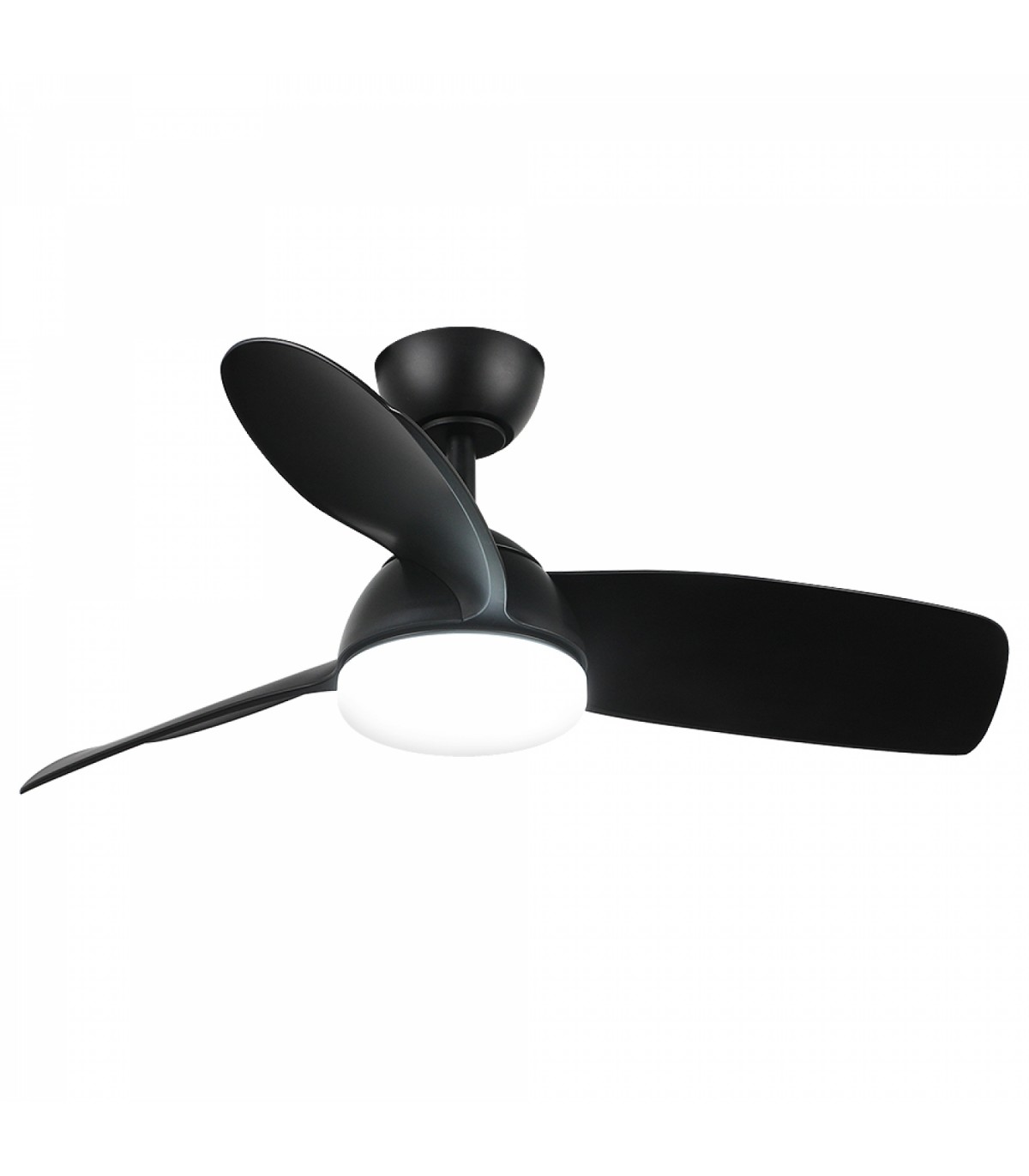 Ventilador Black Face DC 24W 2000Lm 3 Aspas CCT
