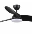 Ventilador Black Face DC 24W 2000Lm 3 Aspas CCT