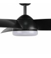 Ventilador Black Face DC 24W 2000Lm 3 Aspas CCT