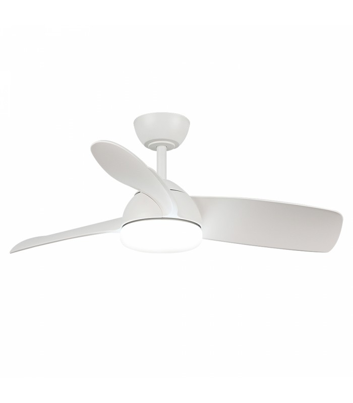 Ventilador White Face DC 24W 2000Lm 3 Aspas CCT