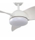 Ventilador White Face DC 24W 2000Lm 3 Aspas CCT