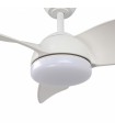 Ventilador White Face DC 24W 2000Lm 3 Aspas CCT