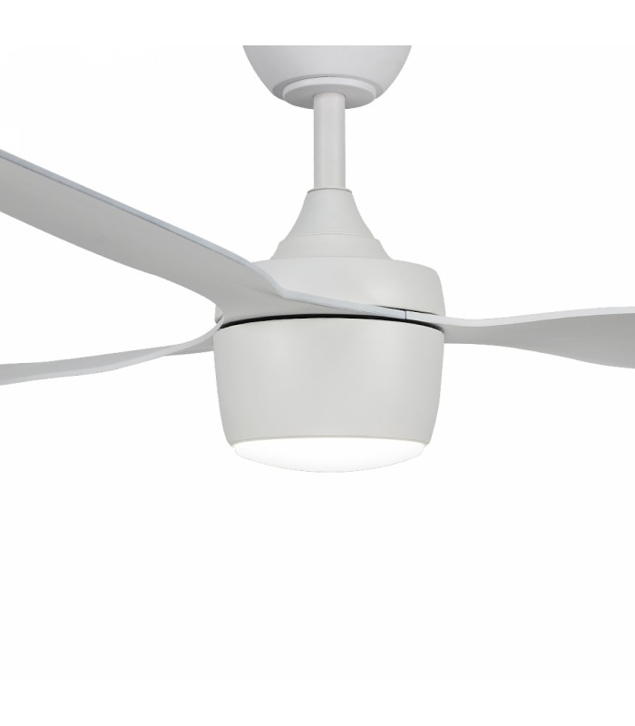 Ventilador White Lin DC 18W 1500Lm 3 Aspas CCT
