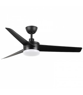 Ventilador Black Curve DC 24W 1800Lm 3 Aspas CCT