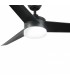 Ventilador Black Curve DC 24W 1800Lm 3 Aspas CCT