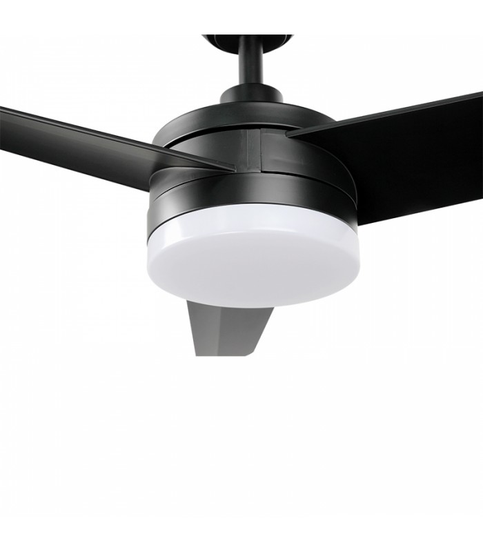 Ventilador Black Curve DC 24W 1800Lm 3 Aspas CCT
