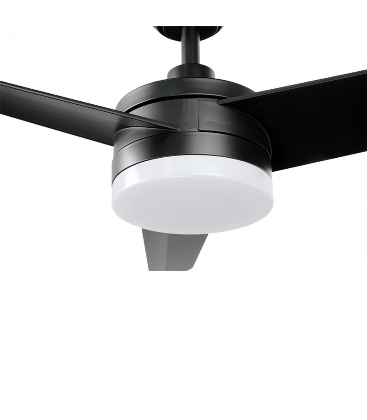 Ventilador Black Curve DC 24W 1800Lm 3 Aspas CCT