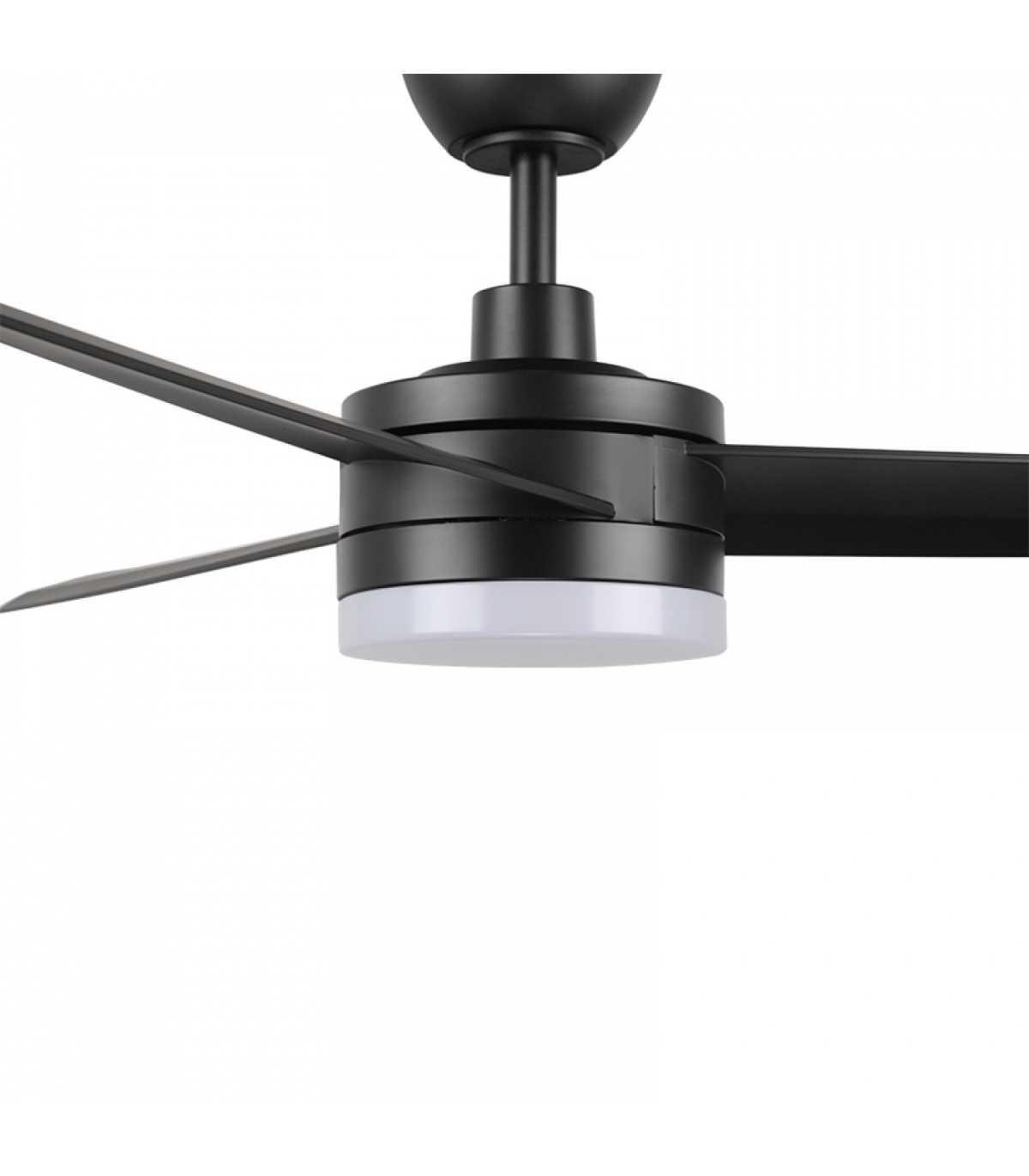 Ventilador Black Curve DC 24W 1800Lm 3 Aspas CCT