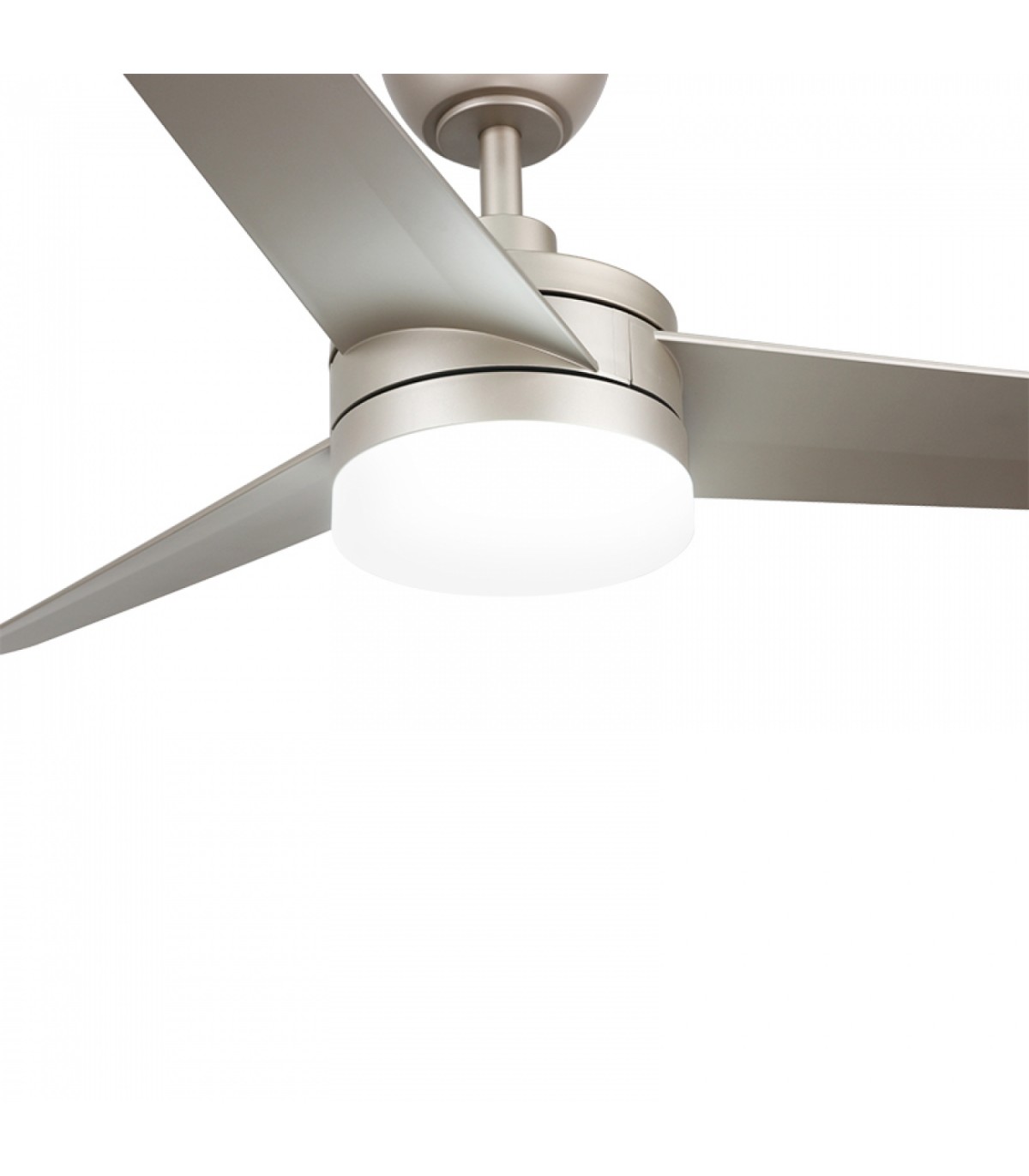 Ventilador Grey Curve DC 24W 1800Lm 3 Aspas CCT