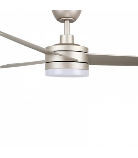 Ventilador Grey Curve DC 24W 1800Lm 3 Aspas CCT