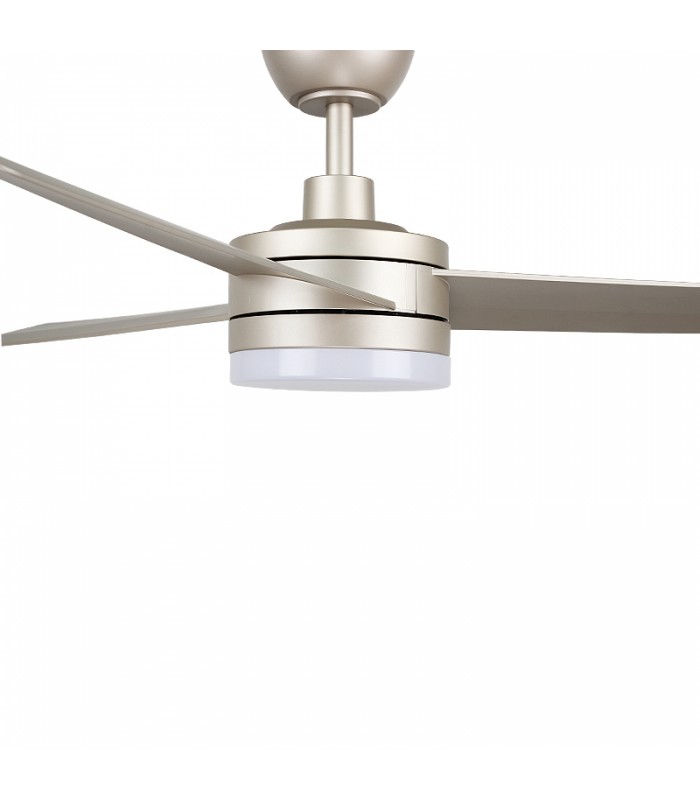 Ventilador Grey Curve DC 24W 1800Lm 3 Aspas CCT