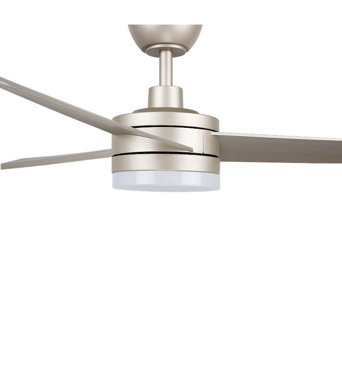 Ventilador Grey Curve DC 24W 1800Lm 3 Aspas CCT