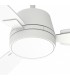 Ventilador White Bass DC 18W 1200Lm 3 Aspas CCT