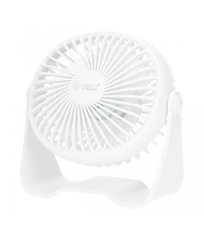 Mini ventilador Sobremesa Alua USB 3W Blanco