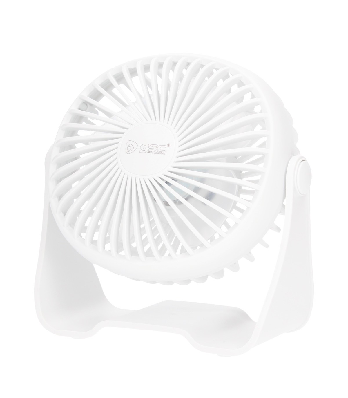 Mini ventilador Sobremesa Alua USB 3W Blanco