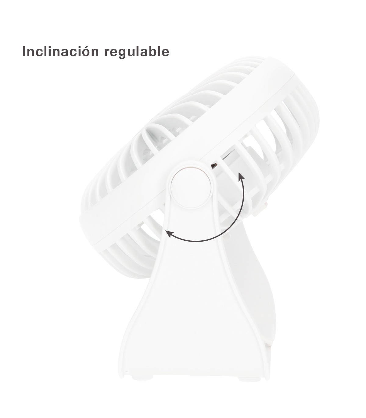 Mini ventilador Sobremesa Alua USB 3W Blanco