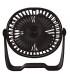 Mini ventilador Sobremesa Alua USB 3W Negro