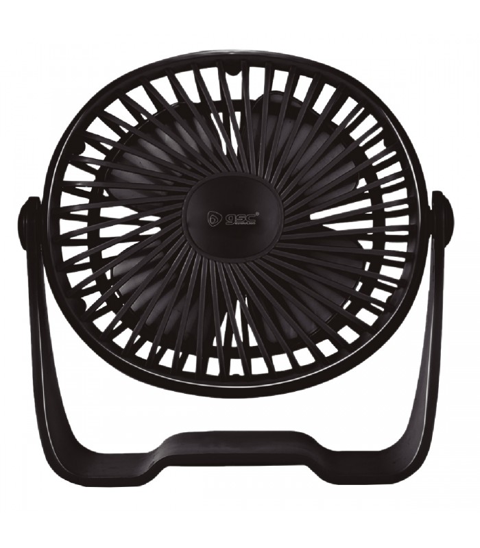 Mini ventilador Sobremesa Alua USB 3W Negro