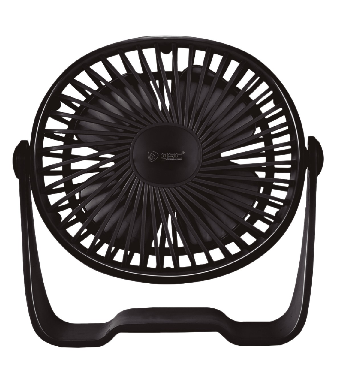 Mini ventilador Sobremesa Alua USB 3W Negro