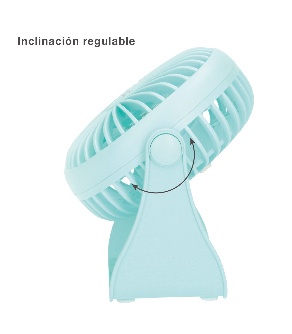 Mini ventilador Sobremesa Alua USB 3W Turquesa
