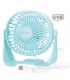 Mini ventilador Sobremesa Alua USB 3W Turquesa