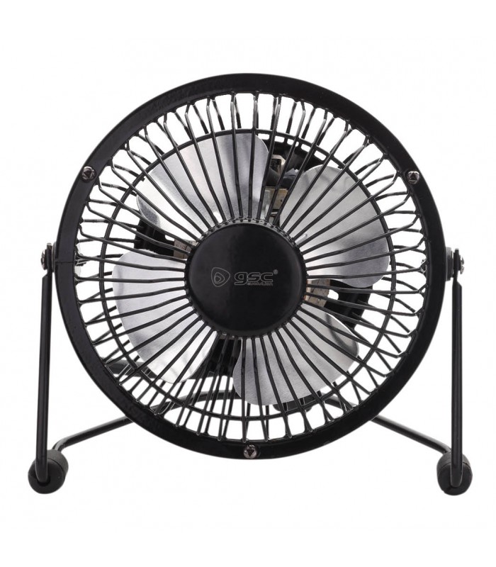 Mini ventilador Sobremesa Kila USB 2.5W Negro