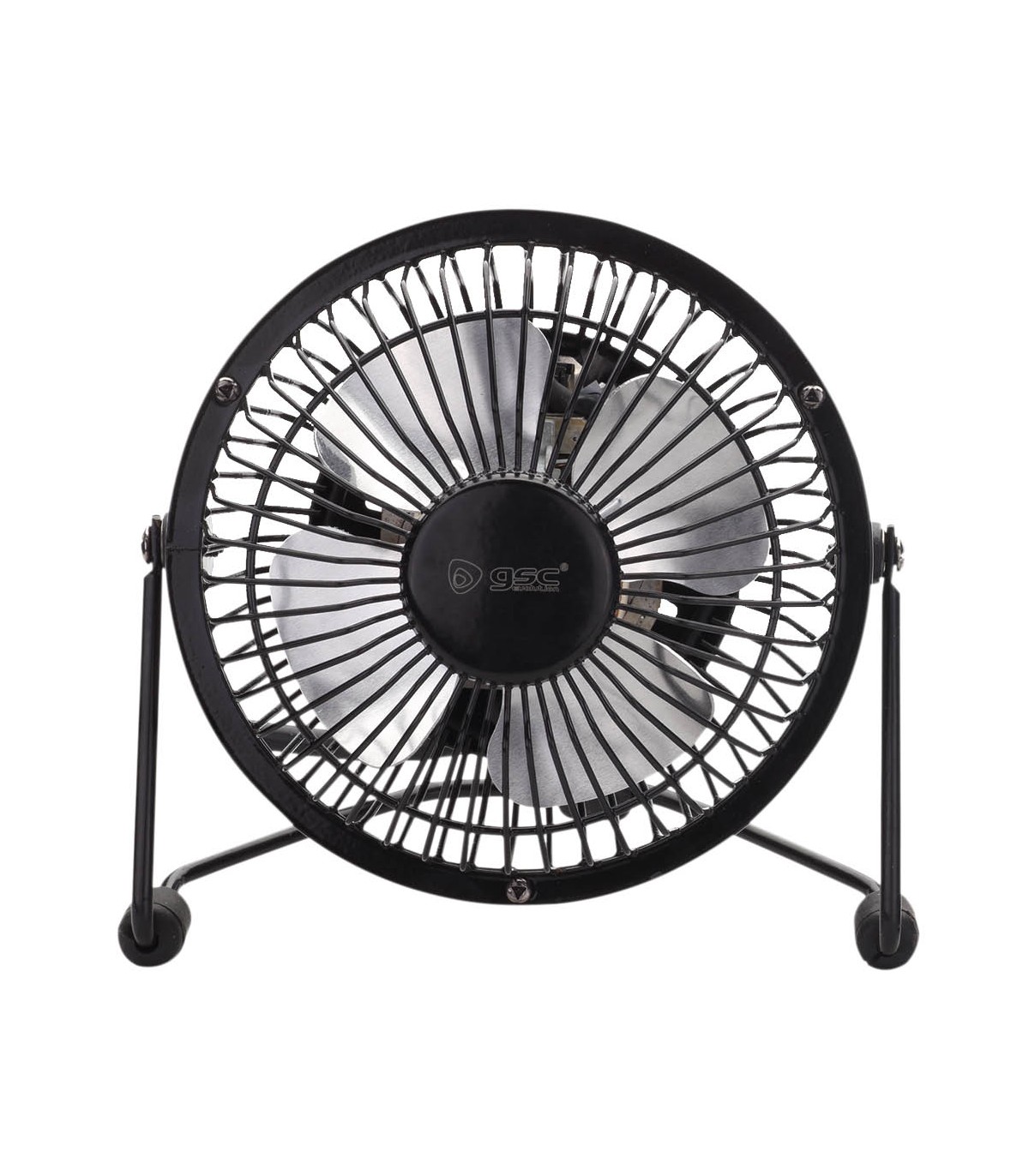 Mini ventilador Sobremesa Kila USB 2.5W Negro
